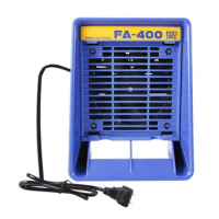 FA-400 Fume Extractor Solder Iron Smoke Absorber Soldering Air Blower Desktop Exhaust Fan Ventilator Smoke Absorb Machine