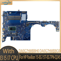 For HP Pavilion 15-EG 15T-EG TPN-Q245 Laptop Motherboard DA0G7HMB8H0 DA0G7HMB8G0 With I3-1115G4 I5-1135G7 I7-1165G7 CPU DDR4