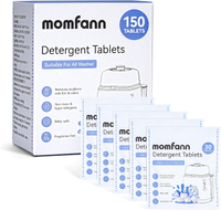 150 Professional Deep Cleaning Detergent Tablets for All Baby Bottle Washers Washer Tablets for Bott