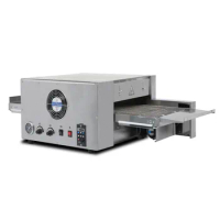 High Efficiency Commercial Pizza Oven 12 Inch Electric Pizza Baking Machine Hot Air Circulation Adjustable Belt Speed Pizza Oven