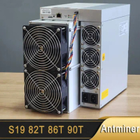 Brand New In stock Bitmain Antminer S19 (90T 86T 82T) Bitcoin Miner Than Antminer S17 PRO T19 T17 Free Shipping