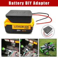 DIY Battery Adapter Power Connector For Makita/Bosch 18V Lithium Battery Dock Holder Wires 14 awg