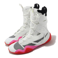 【NIKE 耐吉】訓練鞋 Hyperko 2 SE 男鞋 白 粉紅 包覆 穩定 拳擊專用鞋 奧運配色(DJ4475-121)