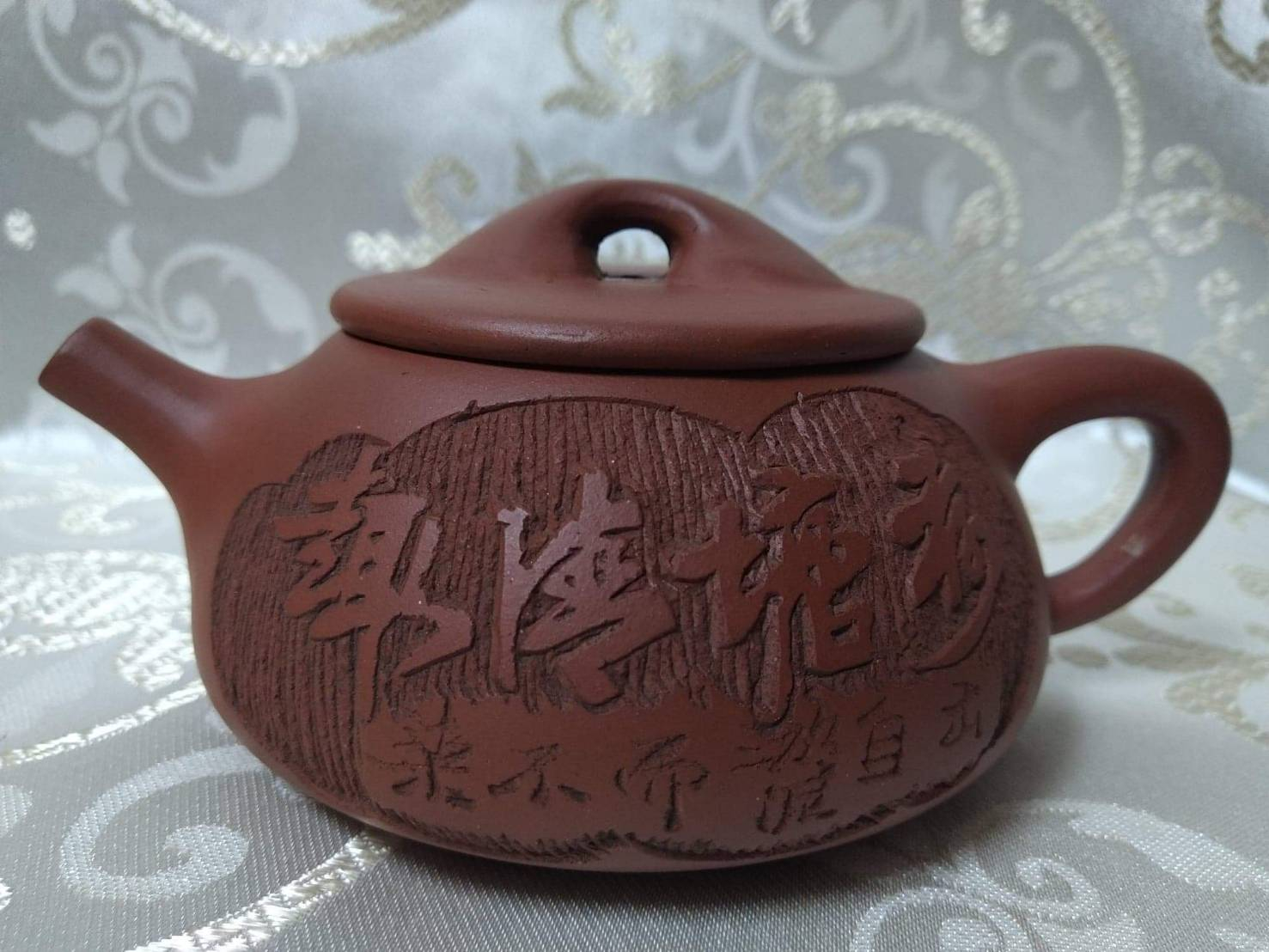 壓箱寶精選中國宜興紫砂【紫砂壺】【禪茶一味】名家顧景舟落款雙