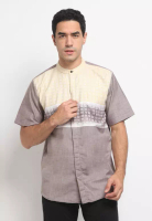 Police Denim POLICE Kemeja Koko Border Pria 207260114 Beige