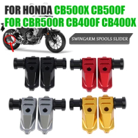 For Honda CB500X CB 500 X 500X CB 400 F CB500F CBR500R CB400X CB400F Motorcycle Accessories Swingarm Spools Slider Stand Screws