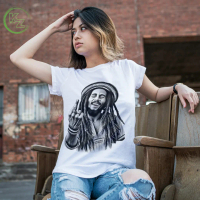 BAJU KAOS BAND DISTRO BOB MARLEY COMBED 24S HITAM PRIA WANITA DISTRO BANDUNG KAZE PROJECT