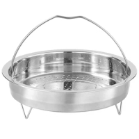 Stainless Steel Steamer Rice Cooker Basket Steaming Vegetable for Pot Vegetables Stand