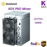 New Released Goldshell KD5 Pro KDA Kadena Miner Hashrate24.5T/s 3000W in Stock