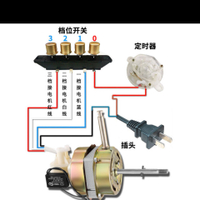 Electric Fan Motor Universal Motor Floor Fan Desk Fan Mechanical Pure Copper Shaking Head Motor 18 I