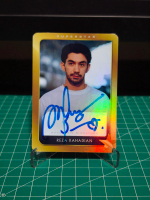 Kartu Public Figure Reza Rahadian Signed Asli