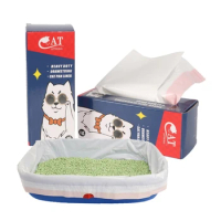 10 Count Cat Litter Box Thicken Poop Bag Disposable Litter Bags Scratch Resistant Pet Supplies