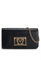Love Moschino Locked in 金色商標斜孭銀包 (nt)