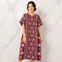 Aptoloco Daster Ruffle Wanita Viral Bahan Rayon Premium LD 120 PJ 115 Daster Jumbo Kekinian Ruffle 9