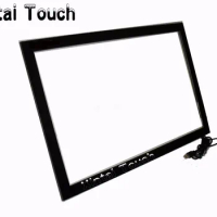 65 inch Multi touch LCD TV touch screen, cheap 10 points 20 points USB touch panel supporting Android system
