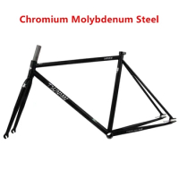 700C Bicycle Frame Chromium Molybdenum Steel Tsunami SNM4130 Fixed Gear Fixie Bike Frameset Cycling Parts