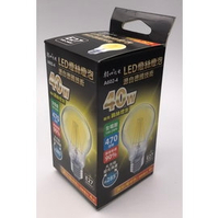 【朝日光電】 A602-4 4W LED燈絲燈泡E27(暖白光)全電壓