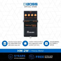 BOSS Stompbox HM-2W Heavy Metal Pedal Efek Gitar Distortion
