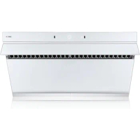 FOTILE JQG9006-W 36" Under-Cabinet or Wall-Mount Range Hood | Dual DC-Motor | Slant Vent Series | Motion Activate| Touchscreen