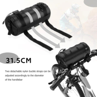 Bike Handlebar Bag Bike Storage Bag Bicycles Frame Bag Scooter Bag With Waterproof Zipper Bike Parts Accessories