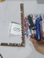 keran amico PVC 0.5 inch bak air plastik biru kran tembok dinding