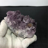 Natural Amethyst Beautiful Purple QUARTZ Geode Crystal Cluster