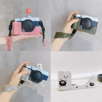 เคสหนัง, เข้ากันได้กับกล้อง Fujifilm XA7, X100VI, X100V, XA10, XA20, เหมาะสำหรับฐานขาตั้งกล้อง, อุปก