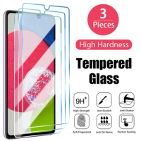 3PCS Glass for Samsung Galaxy S21 S20 FE 5G A51 A71 A72 A73 A52S Screen Protector for Samsung A03 A03S A12 A22 A23 A32 A13 Glass