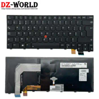 Azerty BE Belgian Backlit Keyboard for Lenovo Thinkpad 13 Gen2 S2 2nd T470s T460s Laptop 01EN729 01EN688
