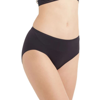 กางเกงชั้นใน Super Soft Half Panty Set 3 ชิ้น รุ่น WU3811 สีดำ