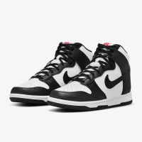 【NIKE 耐吉】休閒鞋 運動鞋 熊貓 W NIKE DUNK HIGH 女鞋 黑白(DD1869103)