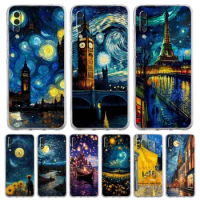 Starry night van gogh Phone Case For Samsung A14 5G A12 A22 A32 A34 A42 A52 A54 A50 A70 A30 A40 A20E A10S A20S A02S A04S Cover