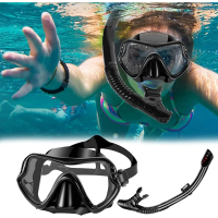 Kacamata Selam Masker Selam Taffsport+Snorkel+Pelindung Telinga Dan Hidung Kacamata Selam Laut Dewas