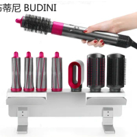 For Dyson Airwrap Styler Dryer Organizer Hair Curler Stand Storage Rack For Curling Iron Wand Barrels Brushes On Bathroom Desk