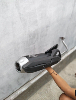 Knalpot Beat Tabung Vario Standar Racing Copy Cms +Cover Airblade Merk Tzm CMS Motor Scoopy Genio V
