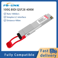100G BIDI 40km 100G QSFP28 1304/1309nm GBIC Transceiver Fiber optic Module for Cisco Huawei Mellanox For Ethernet switch