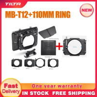 Tilta MB-T12 4*5.65 Lightweight Carbon Fiber Matte box (Clamp on) For 15mm Rod Camera Rig For 5D RED ARRI SONY DSLR BMPCC Cage