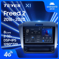 TEYES X1 For Honda Freed 2 2016 - 2020 Car Radio Multimedia Video Player Navigation GPS Android 10 No 2din 2 din dvd