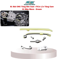 Bộ Bát Tăng Sên Cam Cnc Sử Dụng Thằn Lằn Tăng Cam Dành Cho Xe Wave -Dream-Cub-67- Cd-CL .Phụ Tùng