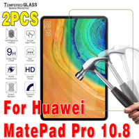 2Pcs 10.8 Inches Tempered Glass Tablet Screen Protector for Huawei MatePad Pro 10.8 Inch Bubble Free HD Clear Protective Film
