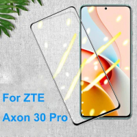2PCs Ultra-Thin screen protector Tempered Glass For ZTE Axon 30 PRO full Screen protective For ZTE Axon30 PRO Tempered Glass