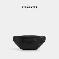 【COACH】蔻馳官方直營 RACER小號腰包-QB/黑色(CBF68)