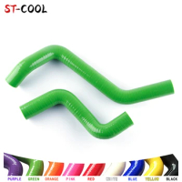 For Toyota Glanza Starlet EP91 4Efte Turbo Silicone Radiator Hoses Kit Silicon Tubes Pipes 2Pcs 10 Colors