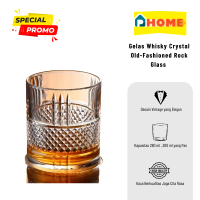Gelas Whisky Crystal Old-Fashioned Rock Glass