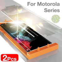 2pcs For Motorola Moto edge X40 X30 40 30 S30 Ultra Pro Fusion Screen Protector Protective with Install Kit Not Tempered Glass