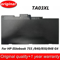 New TA03XL Laptop Battery 11.55V 51Wh HSTNN-LB7J For HP EliteBook 755 840 850 848 G4 Series HSTNN-LB7L HSTNN-I75C-5