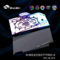 Bykski N-MS3090TITRIO-X,GPU Water Block For MSI 3090TI GAMING X TRIO/MSI 3090TI SUPRIM X 24G Graphics Card Radiator,VGA Cooler