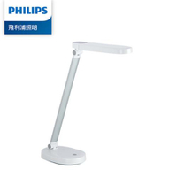 【最高22%回饋 5000點】  Philips 飛利浦 酷玉 66145 LED可攜式充電檯燈-雪晶白 (PD028)