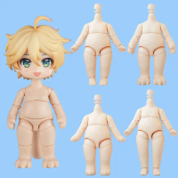 ใหม่ YMY ตุ๊กตาแมวมือสัตว์ Body Fat Body หาง Ob11 Body Joint สําหรับ Gsc หัว, 1/12 bjd, obitsu 11 ขอ