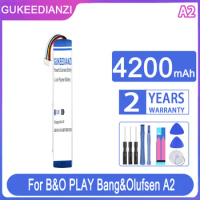 GUKEEDIANZI Replacement Battery 4200mAh For B&amp;O PLAY Bang&amp;Olufsen BeoPlay A2 Active BeoLit 15 17 Speaker
